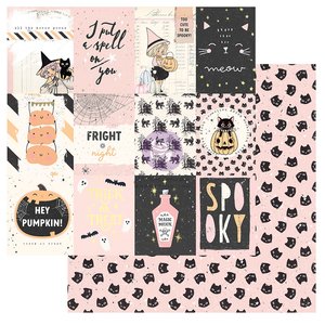 Papel 12x12" Luna LLena col. Luna de Prima Marketing