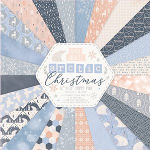Paper Addicts Stack 12x12&quot; Arctic Christmas 24 hojas doble cara