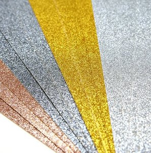 Pad de cartulinas con glitter 12x12&quot; Metallic pack 12 hojas doble cara
