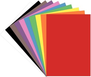 Value Pack hojas de foam A5 10 colores 40 hojas Basics