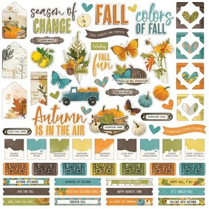 Pegatinas 12"x12" Simple Vintage Country Harvest