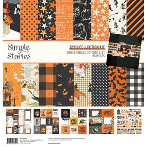 Kit 12"x12" Simple Vintage October 31st de Simple Stories