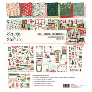 Kit Collector's Essential Baking Spirits Bright de Simple Stories