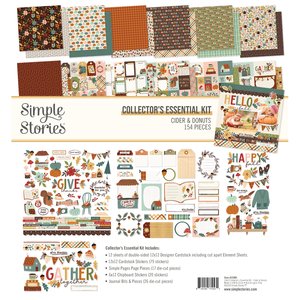 Kit 12&quot;x12&quot; Collector's Essential Cider Donuts de Simple Stories