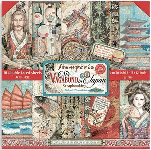 Pad 12x12" Stampería Sir Vagabond in Japan
