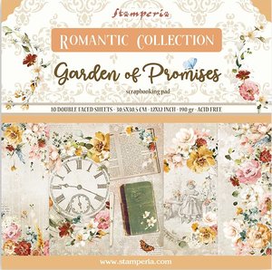 Pad 12x12" Stampería Romantic Garden of Promises