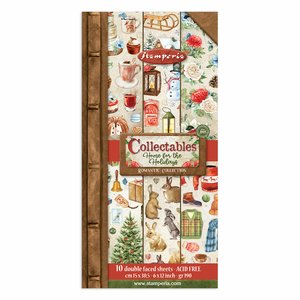 Pad Collectables 6x12” Stampería Romantic Home for the holidays