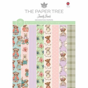Pad A4 The Paper Tree Family Bonds Collection Decorative Papers