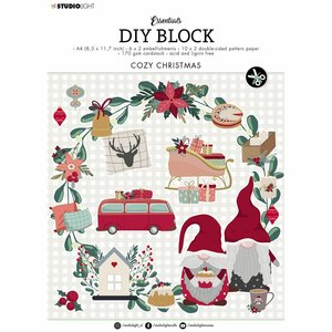 Stack A4 papeles y recortables Studio Light Cozy Christmas