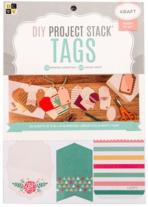 DIY Project Stack 6x8" Tags