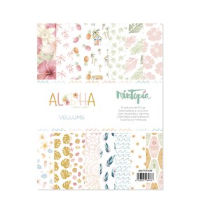 Pad 6"x8" vellums Aloha de Mintopía