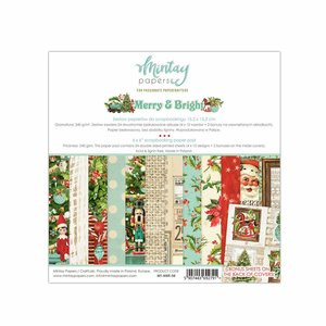 Stack 6x6" Mintay Col. Merry & Bright
