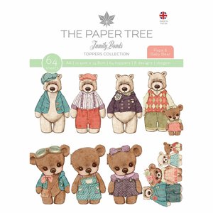 Pad A6 The Paper Tree Family Bonds Collection Toppers Papa
