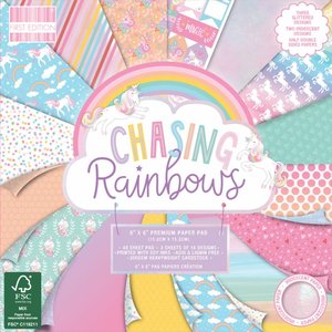 First Edition Pad Premium 6x6&quot; Chasing Rainbows