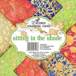 Pad 8x8" Decorer 18 papeles SITTING IN THE SHADE