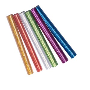 Barras de pegamento con glitter para pistola 7 mm colores surtidos