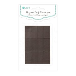 Rectángulos adhesivos magnéticos DP Craft 12 pcs