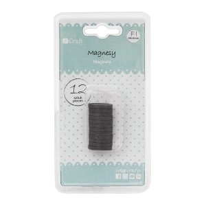Discos magnéticos DP Craft 12 pcs 20 mm de diámetro