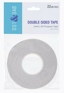Dot & Dab cinta adhesiva doble cara 3 mm x 22 m