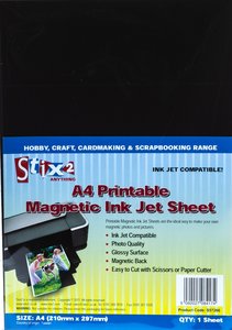 Stix2 Hoja magnética imprimible A4