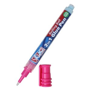 Stix2 bolígrafo con adhesivo 2 en 1 reposicionable y permanente