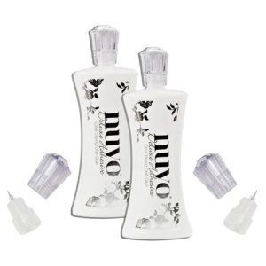 OFERTA 2 botes pegamento NUVO grandes de 120 ml + 2 puntas de precisión