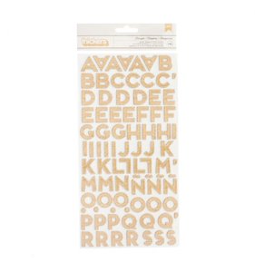 Thickers Chipboard Marquee Glitter Girl