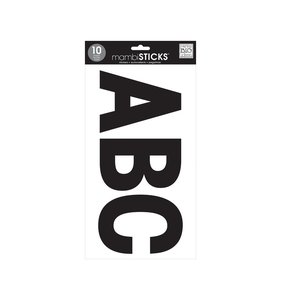 Alfabeto Jumbo Mayúsculas Black