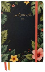 Agenda anual encuadernada Lush Canopy Día Página 2026