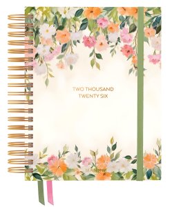 Agenda anual wire-o Sunset Cascade Semana Vista 2026