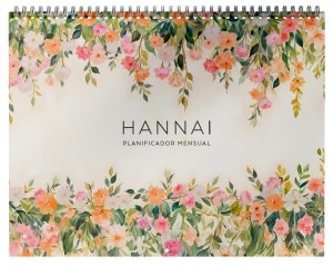 Planificador wire-o Mes Vista tamaño A4 Sunset Cascade