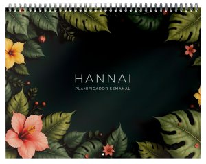 Planificador wire-o Semana Vista tamaño A4 Lush Canopy