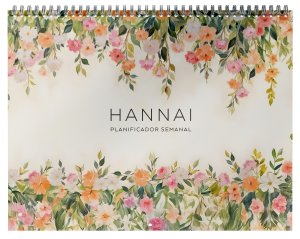 Planificador wire-o Semana Vista tamaño A4 Sunset Cascade