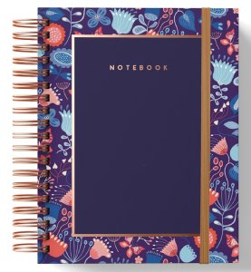 Notebook 17x24 cm 158 pags punteadas Chic Morado
