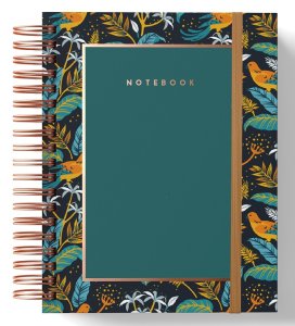 Notebook 17x24 cm 158 pags punteadas Chic Azul claro