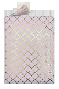 Notebook A5 cubierta soft con cremallera 96 hojas punteadas Cooper Oriental