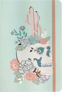 Notebook A5 cubierta dura 96 pags punteadas Bitter Sweet Verde