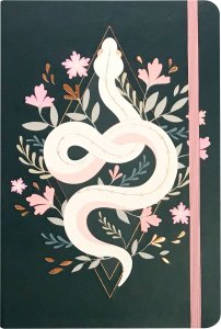 Notebook A5 cubierta dura 96 pags punteadas Bitter Sweet Negro