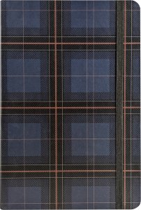 Notebook A5 tapa dura enguatada 96 pags punteadas Suite Azul