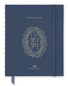 Agenda anual entelada 2026 TGM Premium Aura Denim
