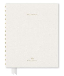 Cuaderno entelado TGM Premium White Lotus