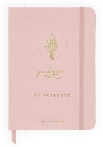 Cuaderno entelado A5 TGM Premium Quiérete Pink