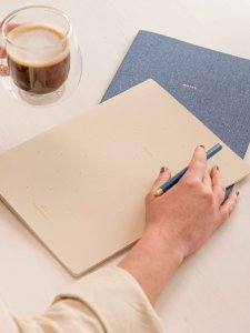 Pack Libretas A4 enteladas TGM Premium Denim y Arena