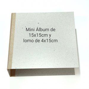 Fridita Set de cartones para montar álbum 15x15 cm