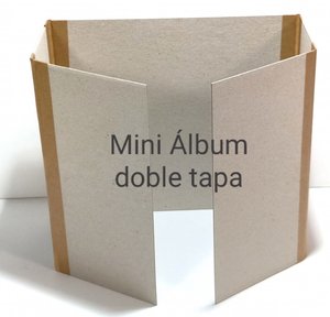 Fridita Set de cartones para montar álbum doble apertura 17x16 cm