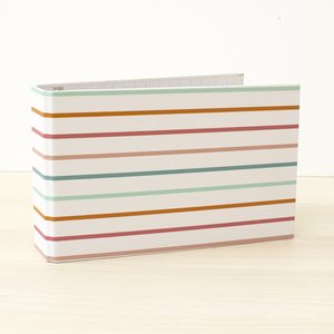 Álbum 4"x6" Kimidori Colors Rayas de colores
