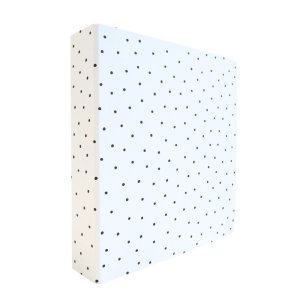 Álbum 9"x12" 2026 Lunares negro y blanco
