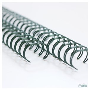Espirales encuadernar  1 "- 25,4 mm Verde