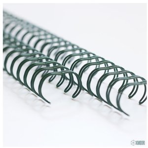 Espirales encuadernar  1,1/4 "- 31,8 mm Verde