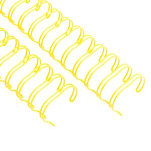 Espirales encuadernar 1" - 25,4 mm Amarillo
